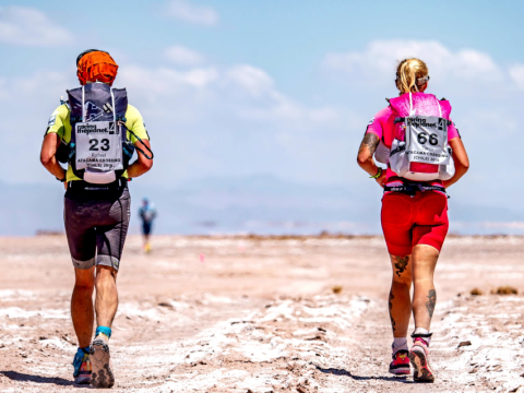 Rafael Fuchsgruber und Tanja Schöneborn sind Extremsportler und Keynote Speaker, Buchautoren Running wild in Africa